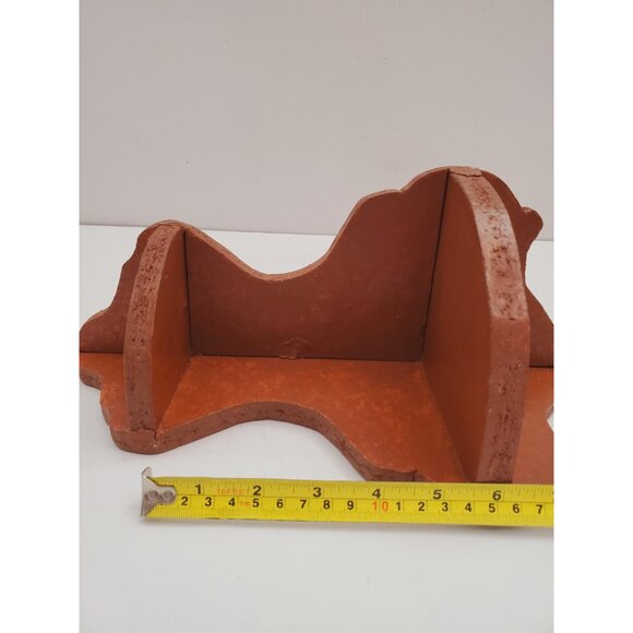 Corner shelf Ornate Knick knack tow tiers Vintage Wood Shelf - Picture 10 of 10